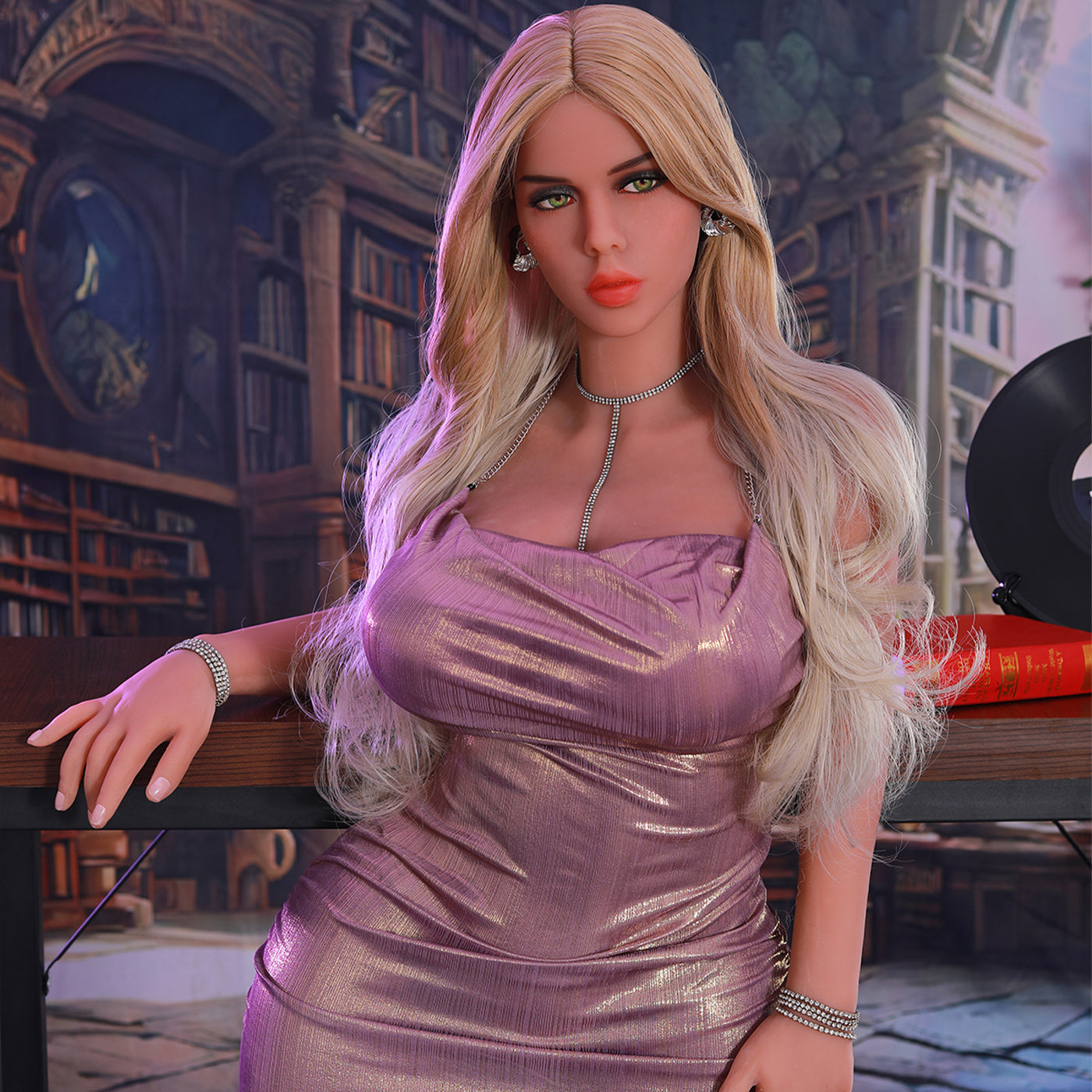 163CM Sex Dolls Silicone TPE Blond Love Doll Realistic Life Size Sex Toys