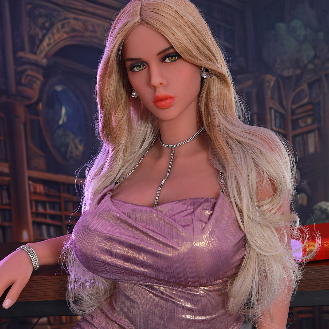 163CM Sex Dolls Silicone TPE Blond Love Doll Realistic Life Size Sex Toys