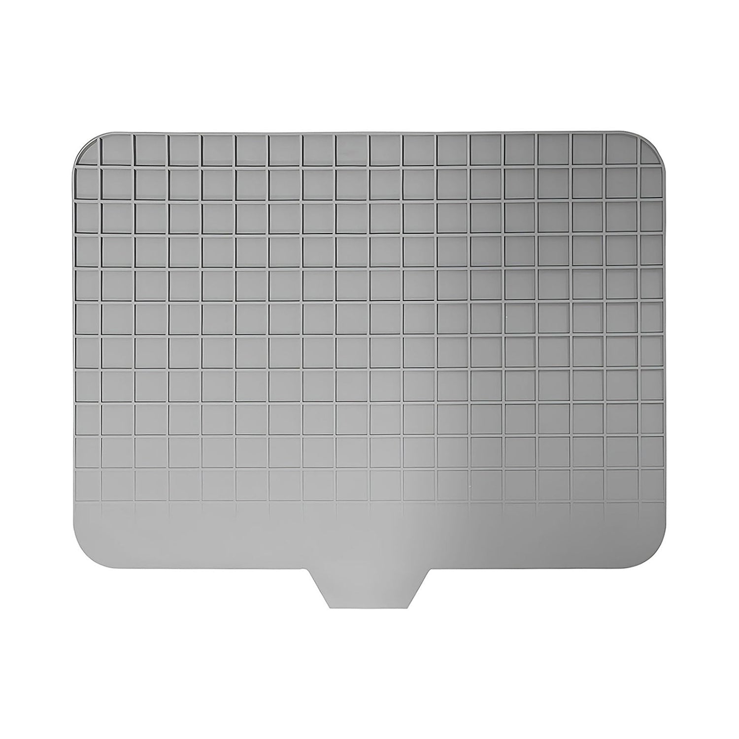 Large Size Silicone Dish Drying Mat with Built-in Drain Lip Dish Drainer Mats for Kitchen Counter Easy-Clean Drainage Pad High Temperature Resistance Tableware Coasters drying mat
