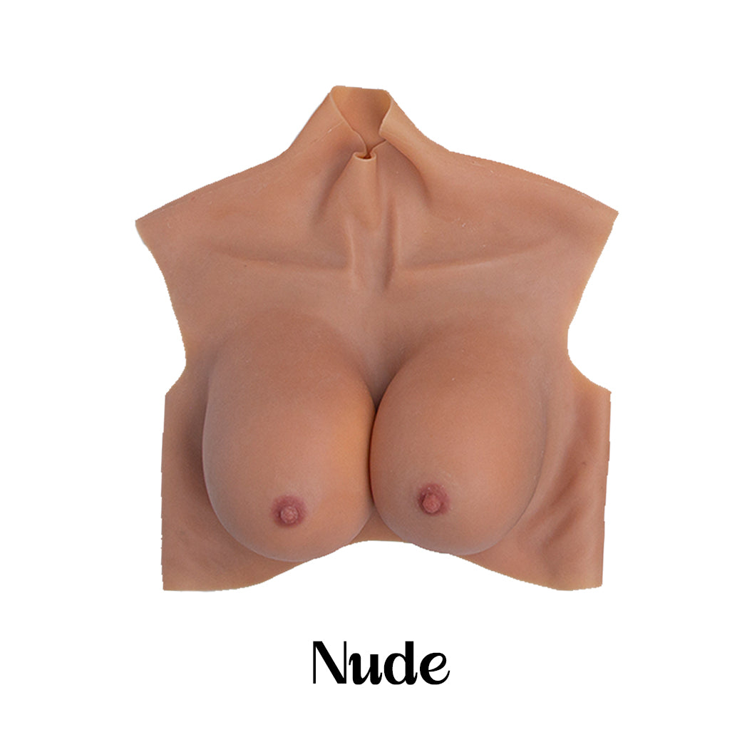 New Generation Realistic Silicone Breast Forms for Crossdressers Fake Boob Artificial Clavicle
