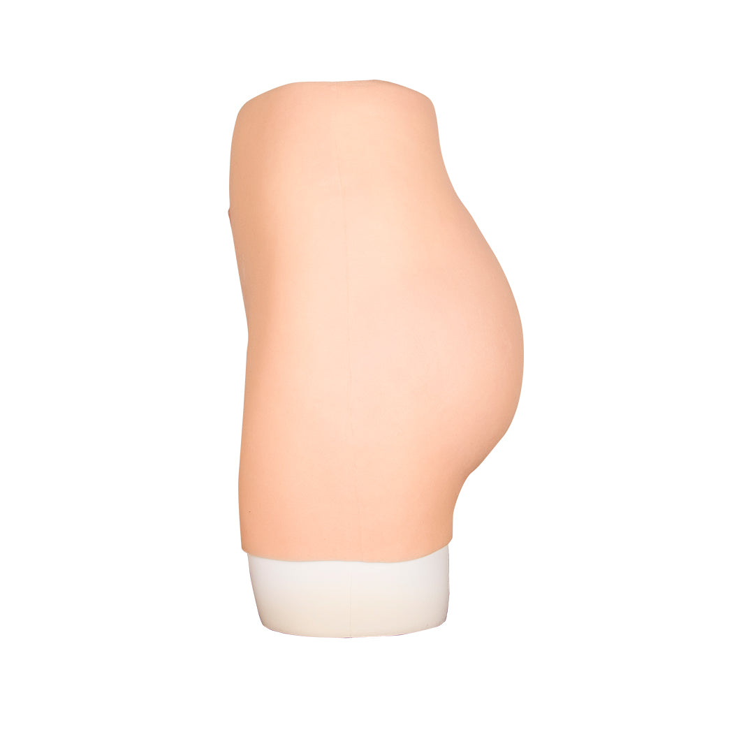 Silicone Short Pants with Artificial Fake Vaginal Pussy