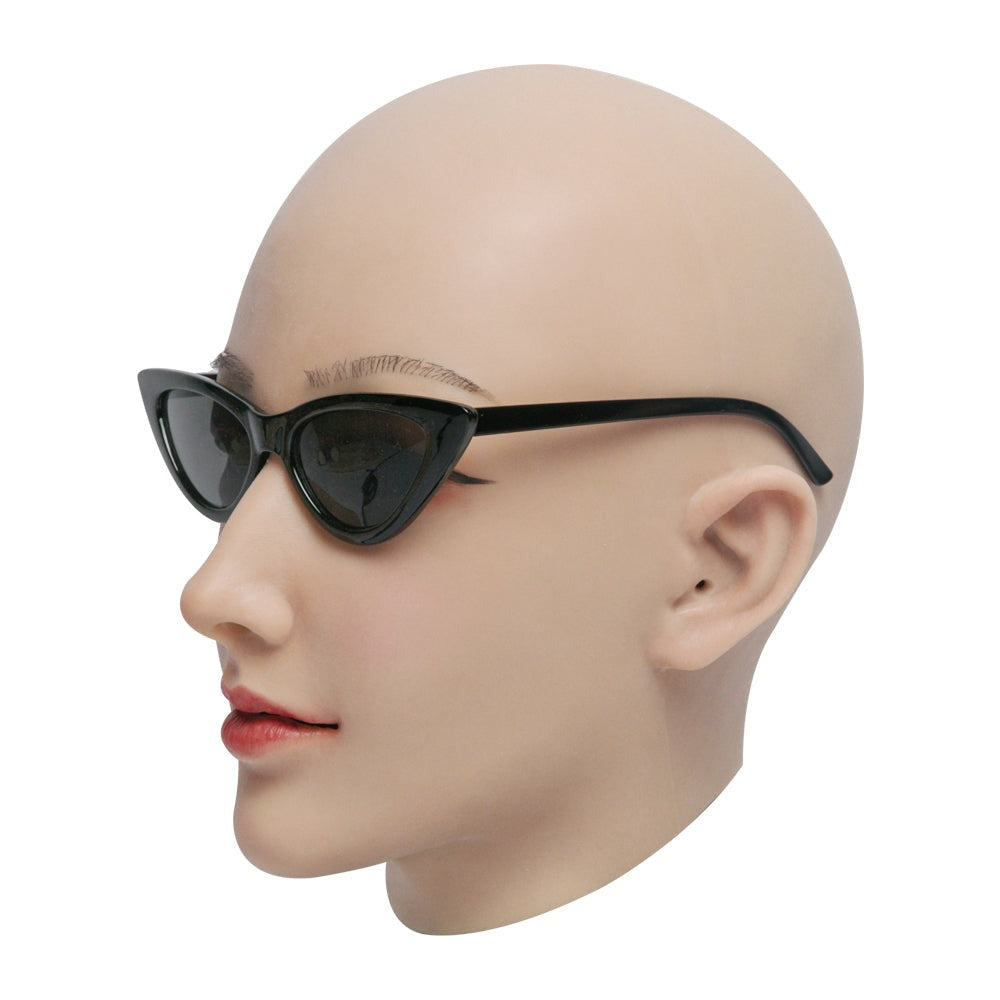 Alice Silicone Mask Female Realistic Whole Head Headwear Masks