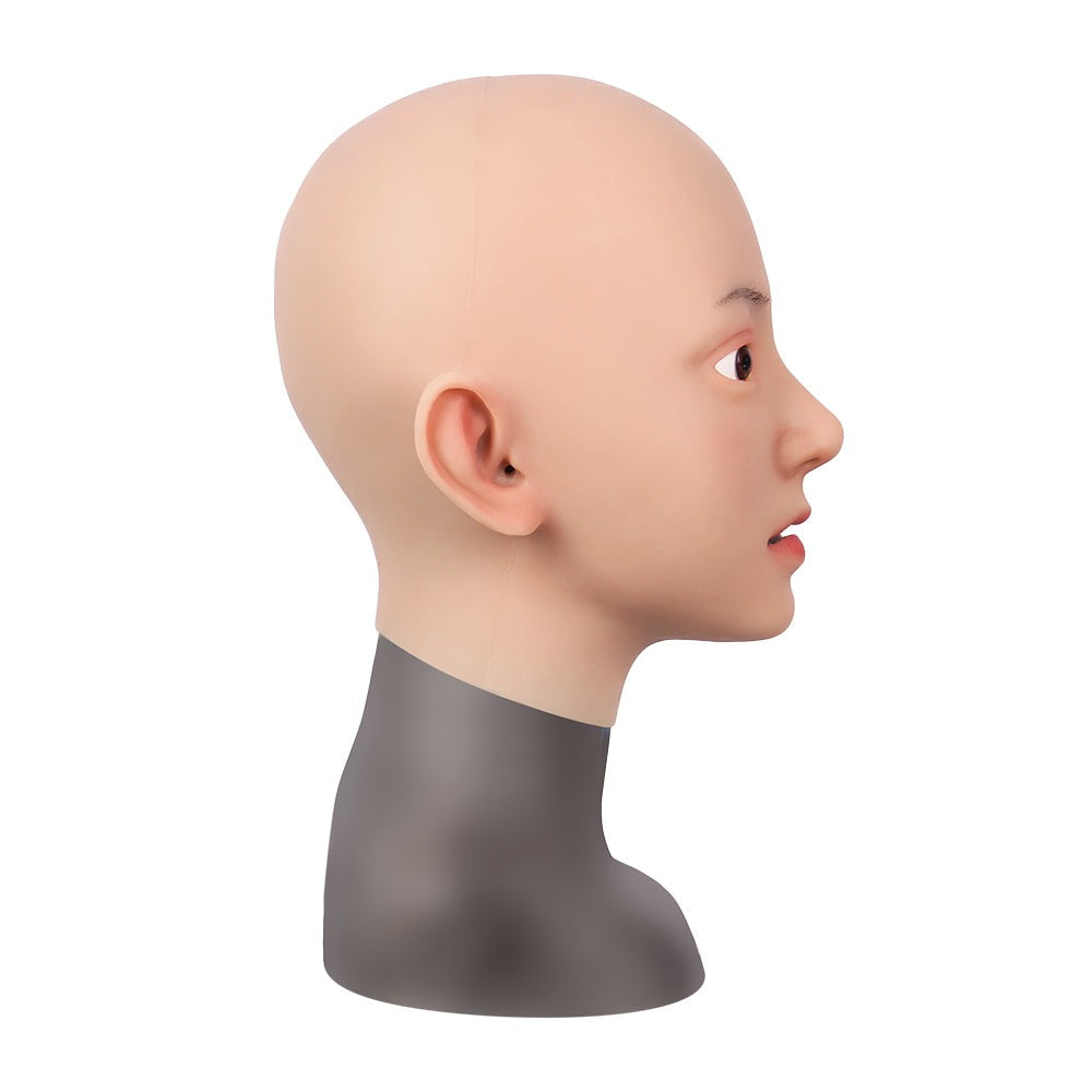 Ivera Headwear Masques faits à la main Masque en silicone féminin réaliste