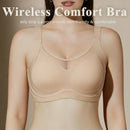 GorgeousU Jelly Bra Includes Extension Buckle Minimizer Bras for Women Bralettes Full Coverage Unlined Bra Supportive Without Underwire Tshirt Bras for Heavy Breast