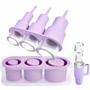 2025 Upgraded Ice Cube Mold for Stanley Cup 30oz, Tumbler Ice Mold for Stanley/Yeti/Simple Modern with Easy Demolding