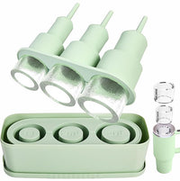 2025 Upgraded Ice Cube Mold for Stanley Cup 30oz, Tumbler Ice Mold for Stanley/Yeti/Simple Modern with Easy Demolding