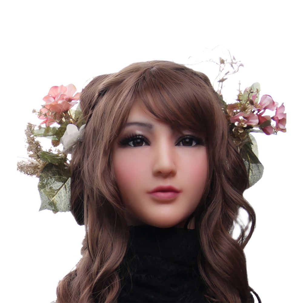 Claire Realistic Female Silicone Mask Handmade Headwear Masks