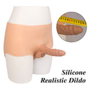 Male Silicone Dildo Realistic Penis Huge Long 15cm Panties