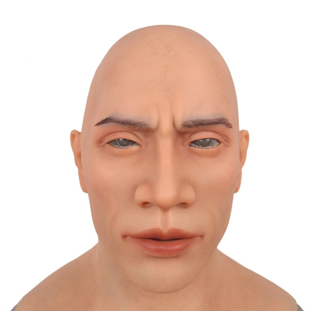 Realistic Old Men Silicone Mask Full Head