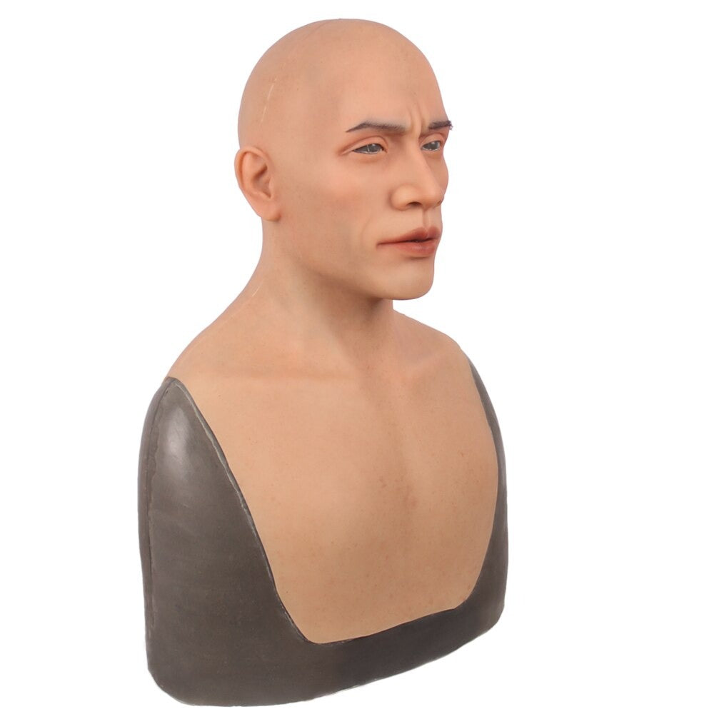 Realistic Old Men Silicone Mask Full Head
