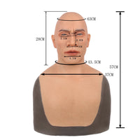 Realistic Old Men Silicone Mask Full Head